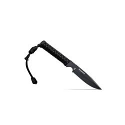 COUTEAU TACTIQUE WILD TECH 4 WILDSTEER PARACORDE NOIRE