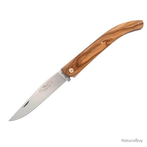 Couteau pliant TMC "Complice" manche olivier THCOMOL