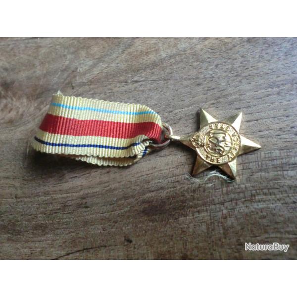 m�daille r�duction africa star