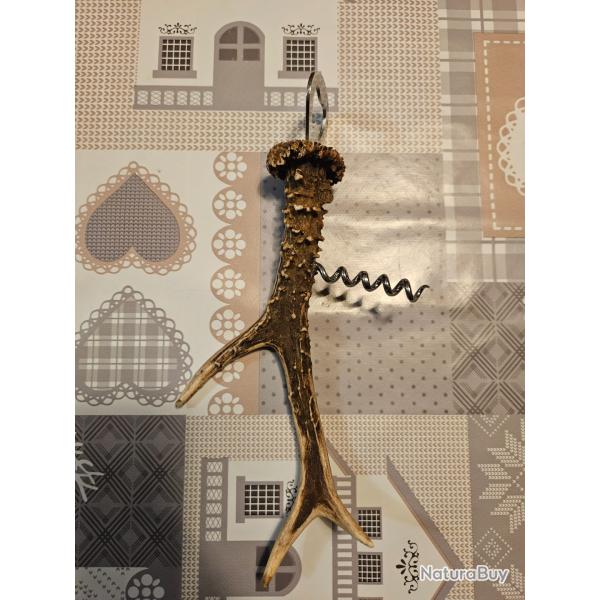 D�capsuleur/Tire bouchons Bois Chevreuil