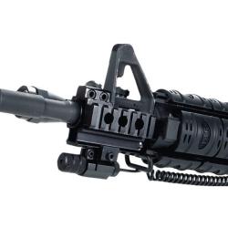 Adaptateur triple rail picatinny pour canon AR 15