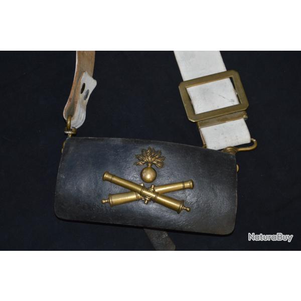 GIBERNE Mle 1845-16� REGIMENT D'ARTILLERIE-CRIMEE-ITALIE-MEXIQUE-GUERRE 1870/1871-