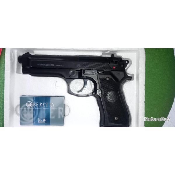 Pistolet � bille beretta M92 coup par coup