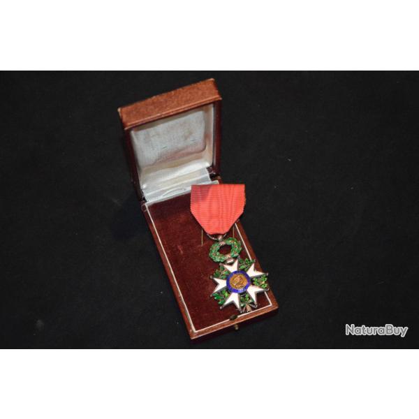 ETOILE CHEVALIER LEGION D'HONNEUR-1870-OR & VERMEIL + ECRIN-FRENCH LEGION HONOR-MODELE DE JOAILLERIE