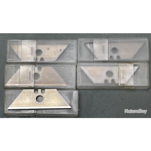 50 LAMES DE CUTTER TRAPEZOIDALES 19 mm
