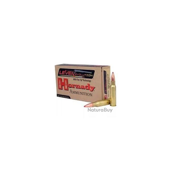 Cartouches HORNADY calibre 308 MARLIN Evolution 160grs x20
