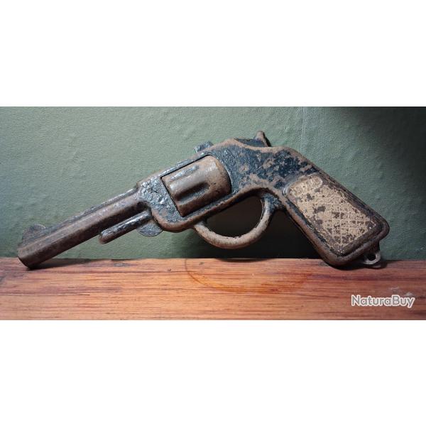 Pistolet jouet vintage belge ann�e 50