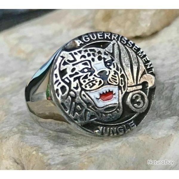 Bague l�gion �trang�re  3 REI, fremdenlegion, french foreign legion