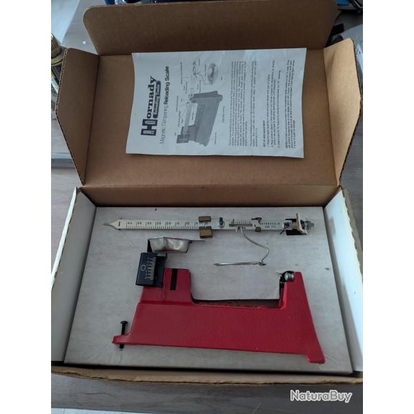 Balance poudre hornady Pacific neuve ! Table en grammes ! ba9 ba10 sp3 ba7 1/2 A0 rechargement 9mm