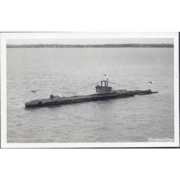 CPA -PHOTO-  Marine Guerre - SOUS MARIN H.M.S  "SEMESCHAL "  N� 4203