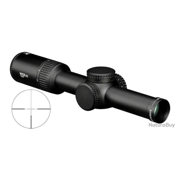 Lunette de tir Vortex Viper PST Gen II 1-6x24 MOA - Ret. VMR-2