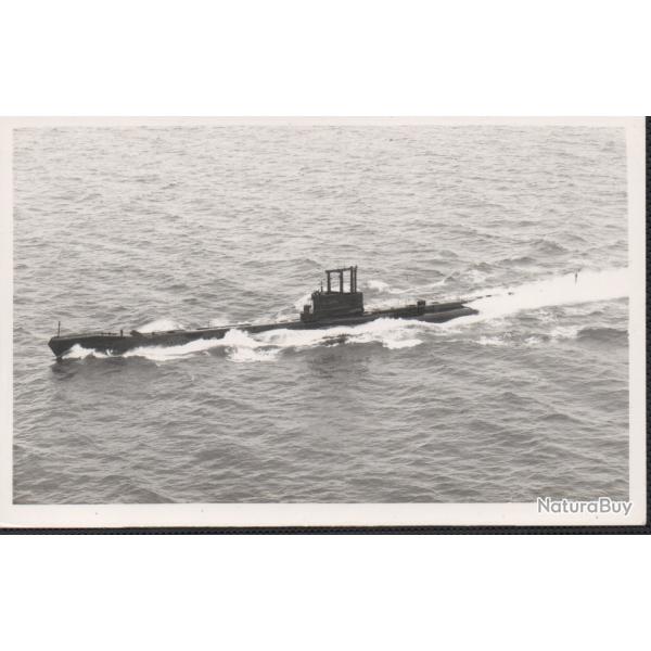 CPA -PHOTO-  Marine Guerre - SOUS MARIN H.M.S  " AEMEAS "  N� 4205