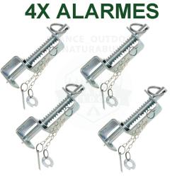 4x alarmes périmètriques pyrotechniques pour cartouche de 12 - LIVRAISON GRATUITE 48H