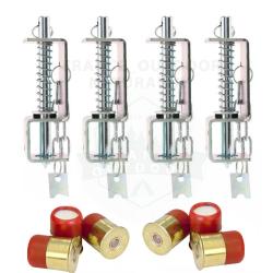 Lot de 4 pi&egrave;ges &agrave; feu d&eacute;clenchement par fil pour cartouche de fusil - LIVRAISON GRATUITE 48H