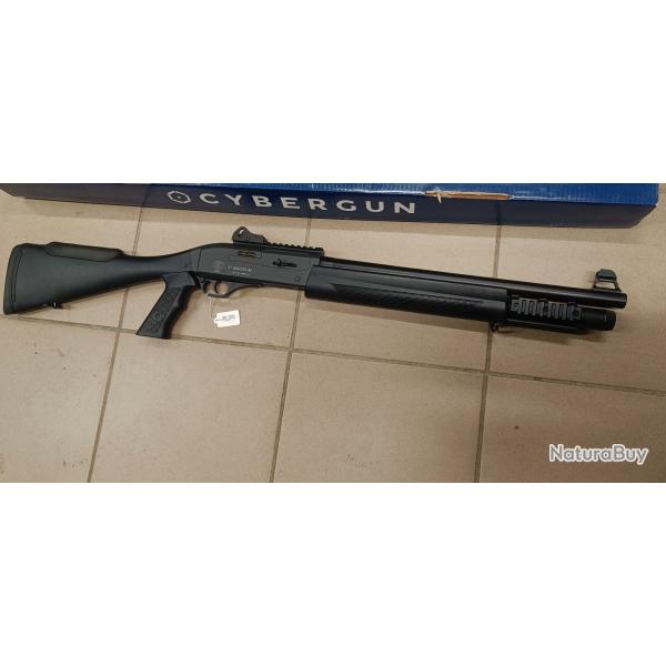 Fusil � Pompe FN SLP Tactical Police Co2 Cybergun - Noir