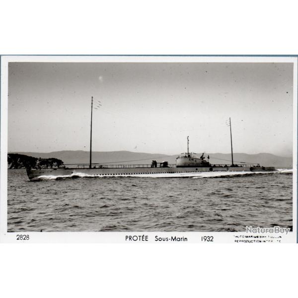 Carte postale sous-marin Prot�e 1932 - N� 4212