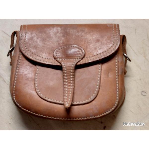 PETITE CARTOUCHIERE STYLE GIBECIERE A PASSANT POUR MUNITION RAY�