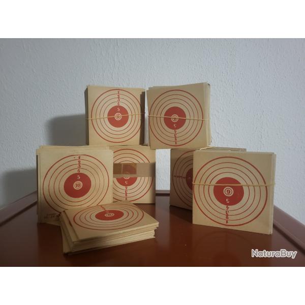 Lot de 1000 cibles 10x10 cartonn�