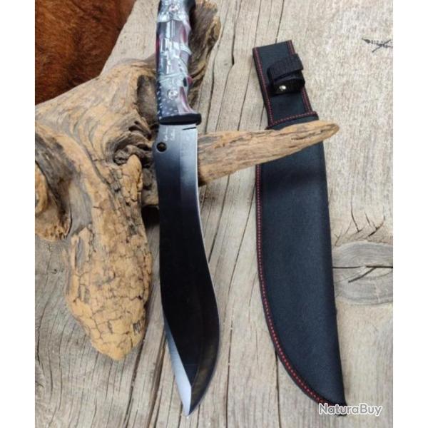 Machette amrican flag and soldier