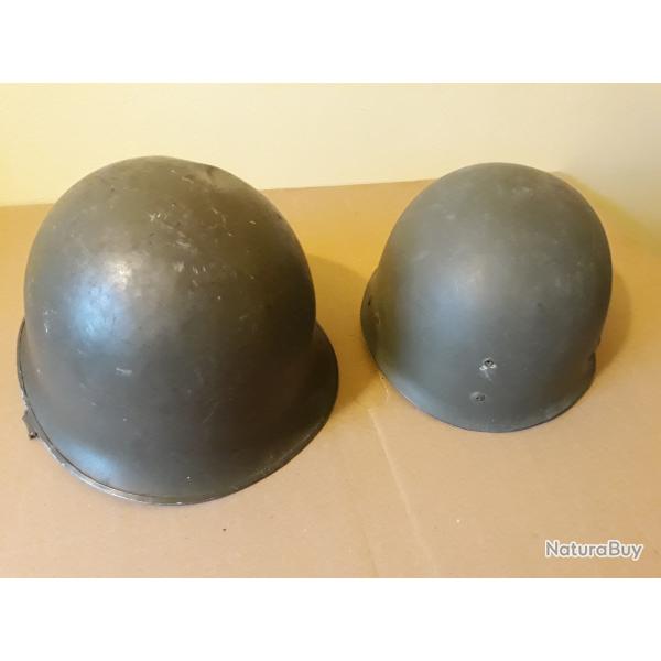casque lourd et sous casque francais collection militaria