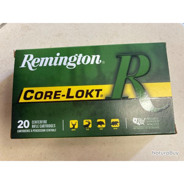 Vends munitions REMINGTON cal.300wag 180gr core-lokt