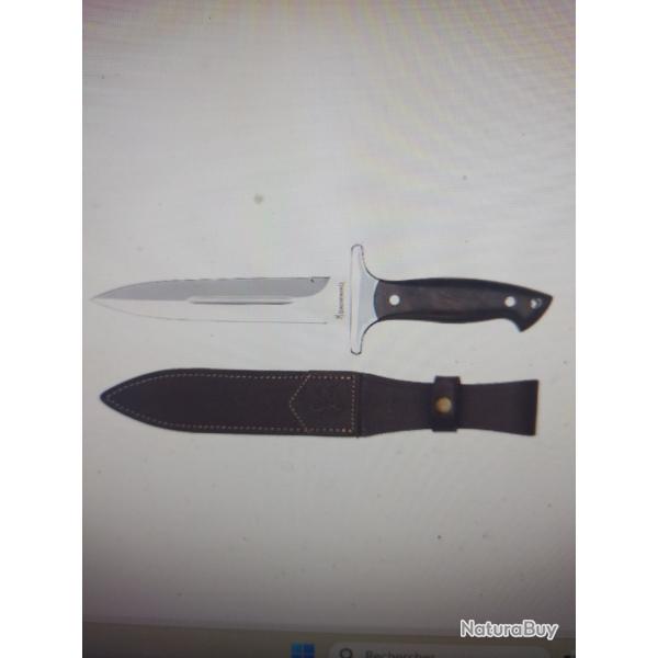 Dagger wood oil finished browning