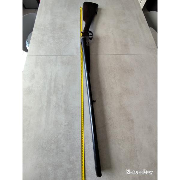 fusil de chasse juxtapos� cal 12/65 mm