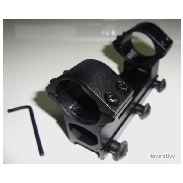 Montage monobloc TIROPTIC TD25 hauteur mdium colliers 25,4mm