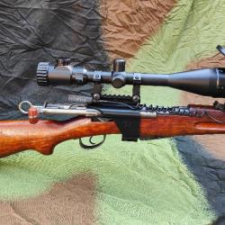 Adaptateur droit pour Lunette ou point rouge sur rails picatinny pour Schmidt Rubin 1889