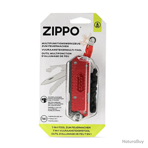 Outil d'allumage outdoor survie Zippo 7 en 1
