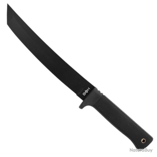 COUTEAU TACTIQUE BSH N-629E - Profil TANTO NOIR - Lame Anti-Reflet - Survie
