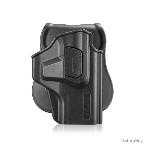 Holster en polymre avec bouton lateral pour Sig Sauer Sig P320 - CYTAC