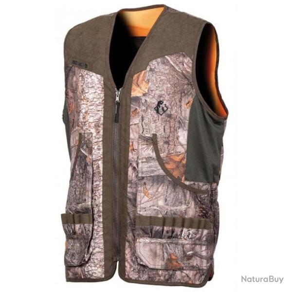 Gilet Somlys Classy reversible 611 Camo / Orange / S - Camo / Orange / M