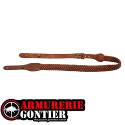 BRETELLE FUSIL CROUTE TRESSEE 7 BRINS - COUNTRY SELLERIE
