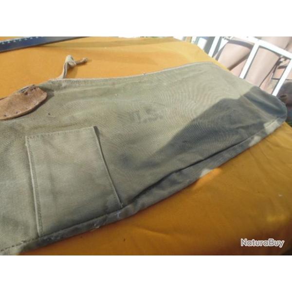 authentique housse US army carabine USM1 dat�e 1944  ww2 seconde guerre am�riciain parachutiste GI