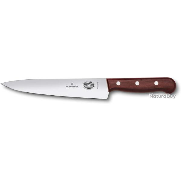 Victorinox 5.2000.19G Couteau � d�couper, Acier Inoxydable, Brun