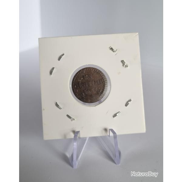 De Qualit� : Un Centime AN 7 Dupr� Premi�re R�publique , 1 Centime 1798 , XVIII�me Si�cle , 18�me