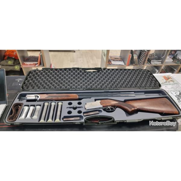 Fusil superpos� Verney-Carron Sagitaire Polynox cal 12/76 can 68 cm