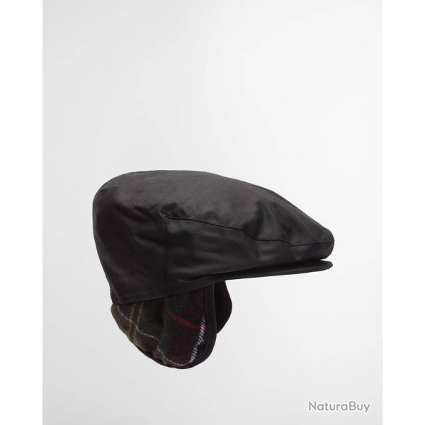 Beret Casquette plate Barbour Cheviot cir�e avec oreillettes