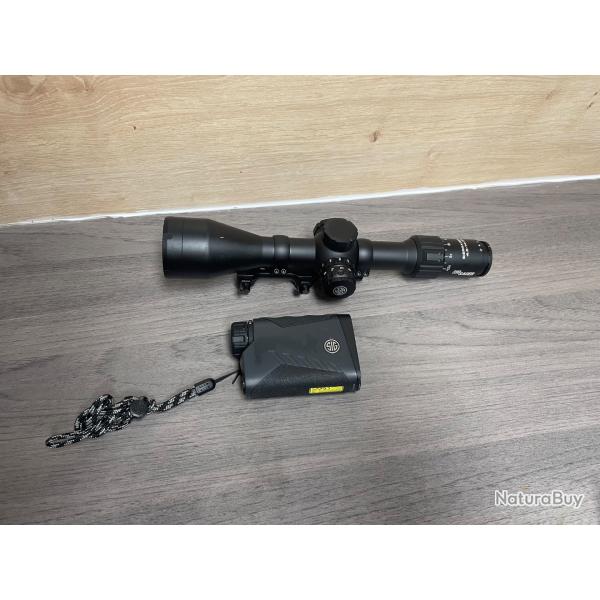 Lunette SIG SAUER sierra 3BDX 4,5-14x50 avec t�l�m�tre coupl�
