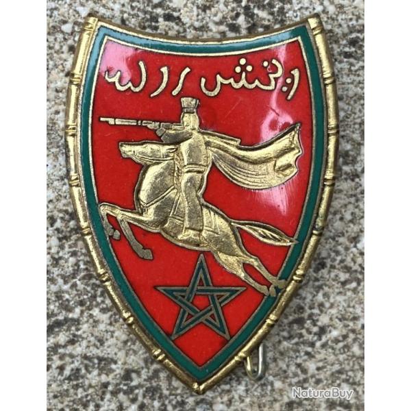 2� R�giment de Spahis Marocains en E.O, bordure verte,d�pos�