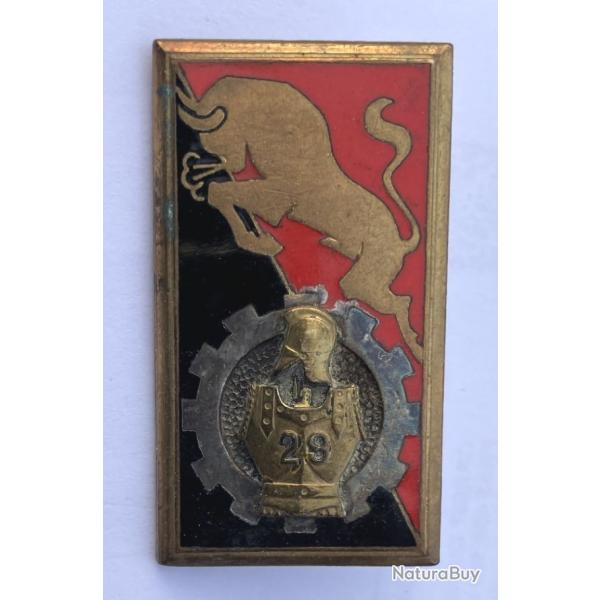 29� Bataillon Mixte d'Entretien et Entrep�t du G�nie, guilloch� argent�