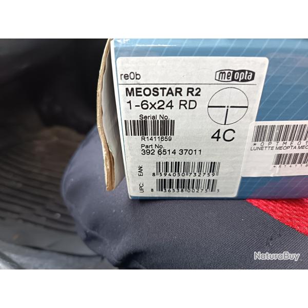 Vend lunette de battue MeoptaMEOSTAR  R2 1-6x24 RD