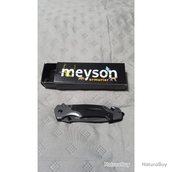 couteau de survie meyson neuf chasse p�che camping
