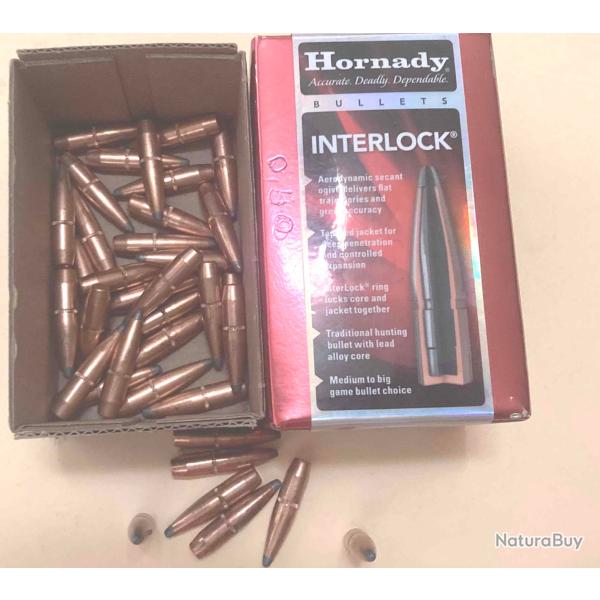 LOT OGIVES 7.64 HORNADY CHASSE SST et INTERLOOCK