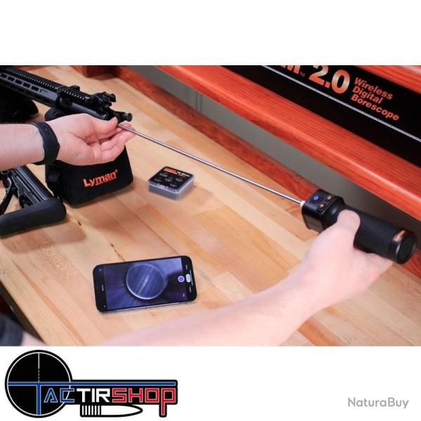 Cam�ra endoscope sans fil avec application Lyman Borecam Pro 2.0