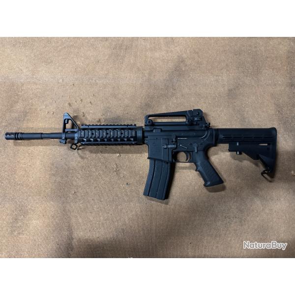 Rplique airsoft fusil d'assault colt M4 RIS blowback gbbr