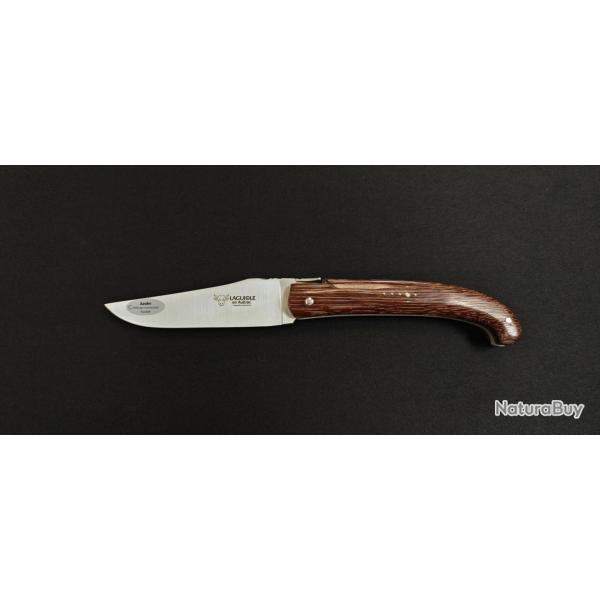 Laguiole en Aubrac L0514TZOI/SZB1 Couteau pliant trappeur en bois de fer .