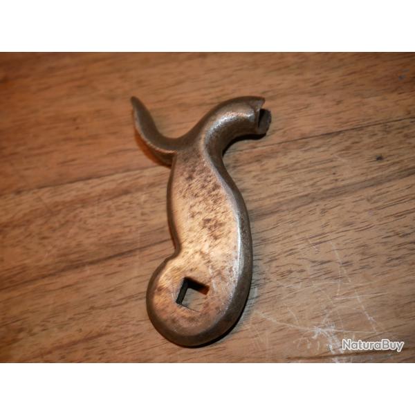 Chien plat pour fusil � percussion (conversion d'un ancien mod�le � silex)