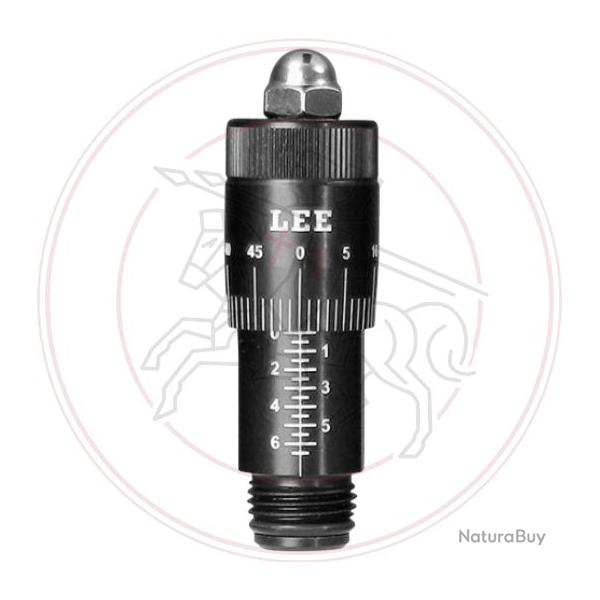 Siegeur de balles Micrometrique LEE pour calibres de carabine - Rifle micrometer adjust screw - 9221